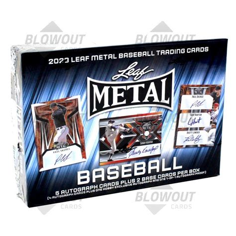 2023 leaf metal baseball box|leaf metal baseball box release date.